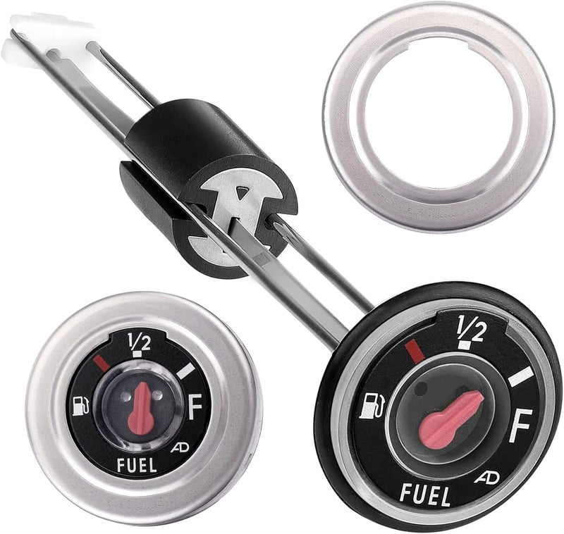 QUICKWOLF ATV Fuel Gauge, Big Bear 400 Fuel Gauge Compatible for Yamaha Big Bear 400(2000-2012) Grizzly 600(1998-2001) Kodiak 400 (1996-1999) Fuel Cap OEM SH-24260-11 4SH-24261-00 - Image 1